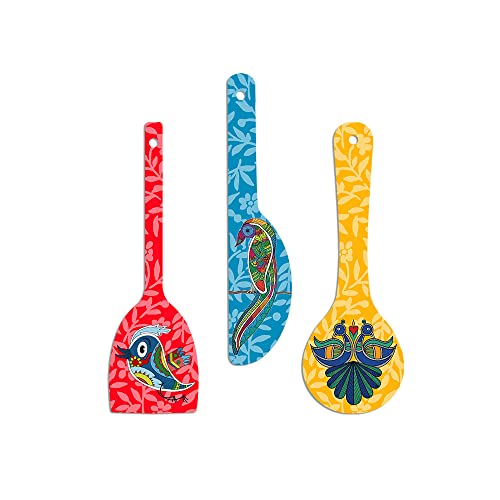 Artvibes Birds Wooden Wall Hanger for Home | Office | Living Room | Gift | Modern Decoration Items | Kitchen Wall Decor | Home D