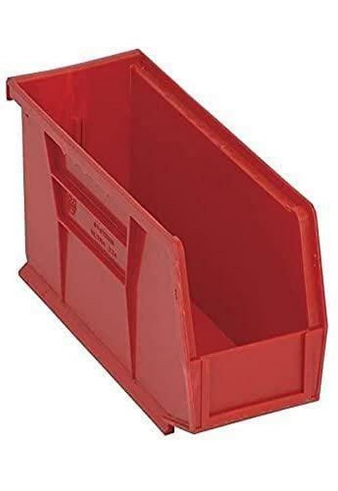 Ultra Stack & Hang Bin Red 10-7/8In X 4-1/8In X 4In