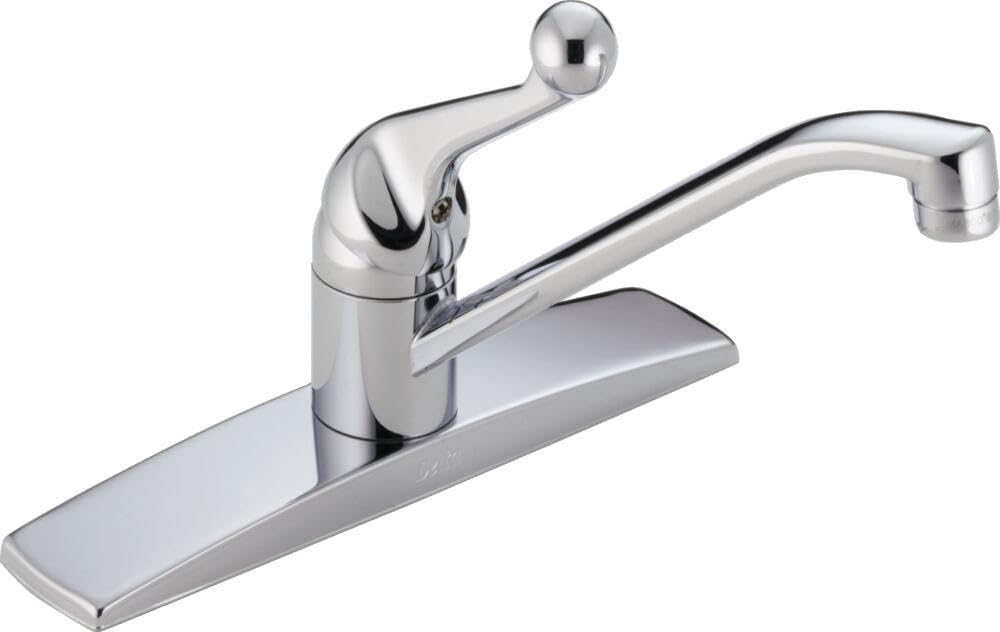 DELTA 100LF-WF, 8.00 x 8.00 x 8.00 inches, Chrome