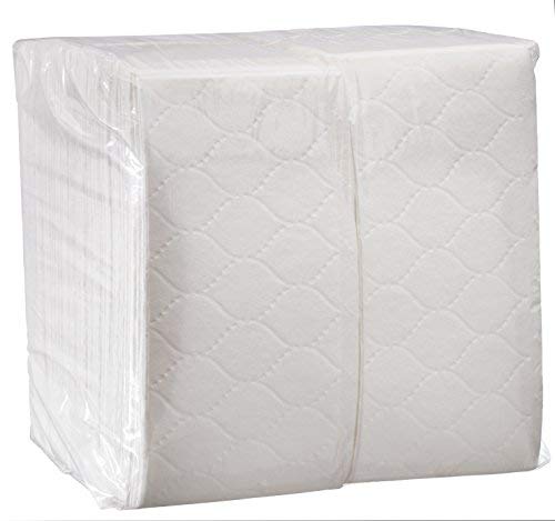Disposable Hand Towels For Bathroom (100 Pack) - Luxury Bathroom Paper Towels For Guests & Disposable Napkins - Linen-Feel Paper Hand Towels & Party Napkins