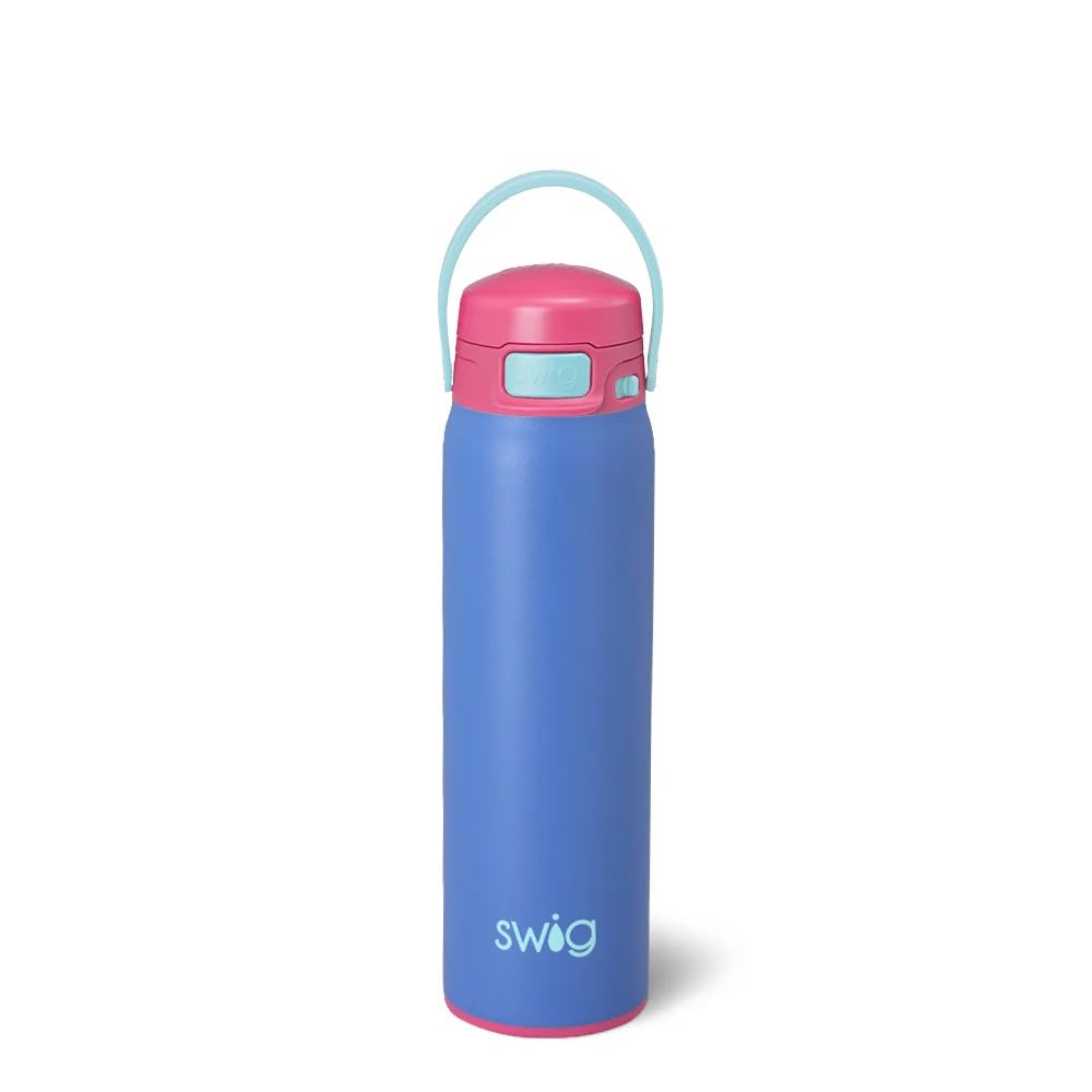 Swig Life 22oz Leakproof EZ Fill Water Bottle, Berry Blast