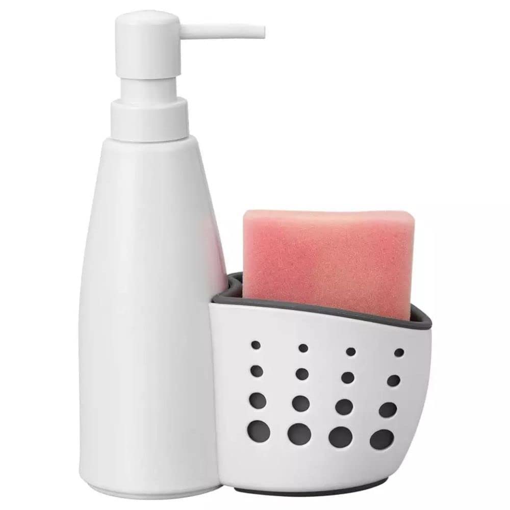 Pashandoz Kitchen Sink Tidy | Kitchen Sink Caddy Sponge Holder | Sink Sponge Holder For Kitchen | Sink Organiser In Kitchen | Ca