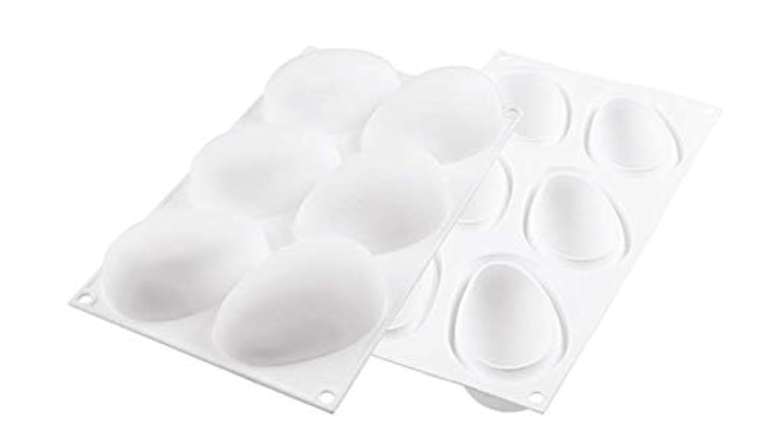 Silikomart Mango 130 Silicone Mold with 6 Cavities, Each 3.66 Inch x 2.24 Inch x 1.65 Inch High