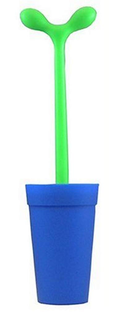 Alessi Aleesi Asg04 Az Merdolino Toilet Brush, Light Blue