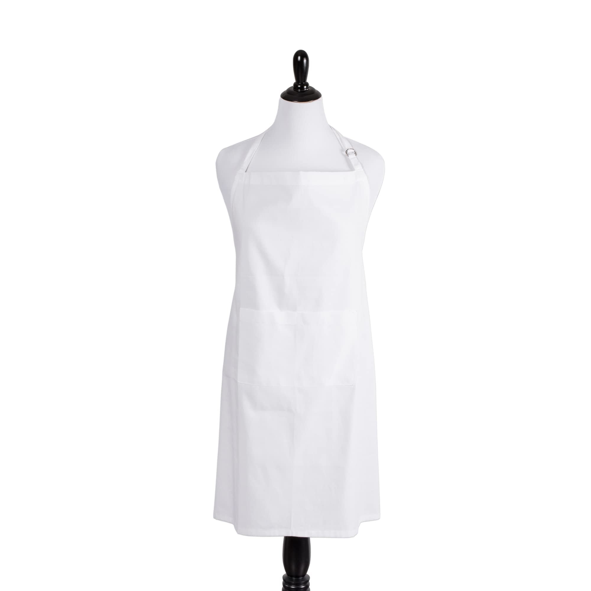 DII Everyday Basic Kitchen Collection  Chef Apron  White