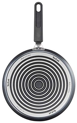 Tefal Elegance Aluminium Crepe Pan  Aluminium  Black  43 x 25 8 x 5 5 cm