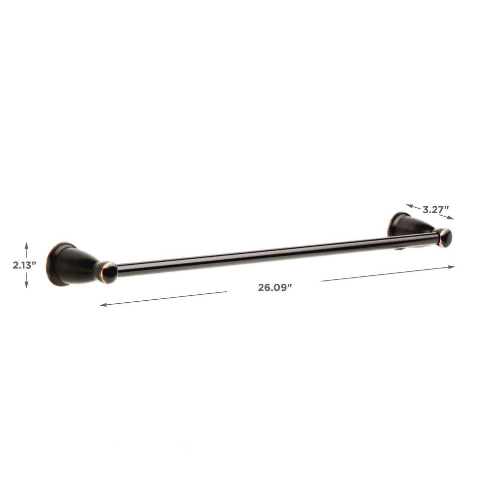 Franklin Brass Kinla -towel Bar  Oil Rubbed Bronze -bathroom -towel Holder  -bathroom Accessories  KIN24-OB1  24 inch -towel Bar