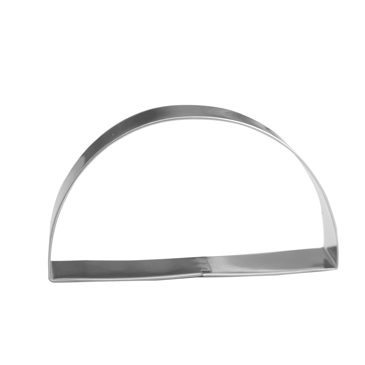 Keewah Bunting/Taco/Half Round Cookie Cutter - 4 X 2.3 Inch - Stainless Steel