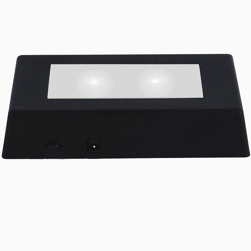 Eustuma Led Light Base Rectangle Display Stand In A Variety Of Colors,Suitable For Glass Crystal Artwork,Holiday Party Decoratio