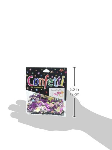 Beistle Cn041 Diamond Ring Bling Confetti