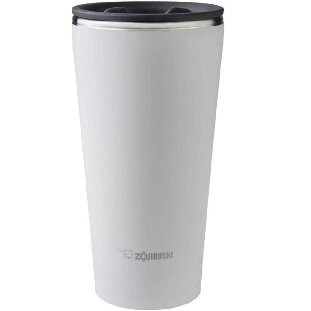 Zojirushi Sx-Fse45Wa Stainless Vacuum Insulated Tumbler, 15-Ounce, White