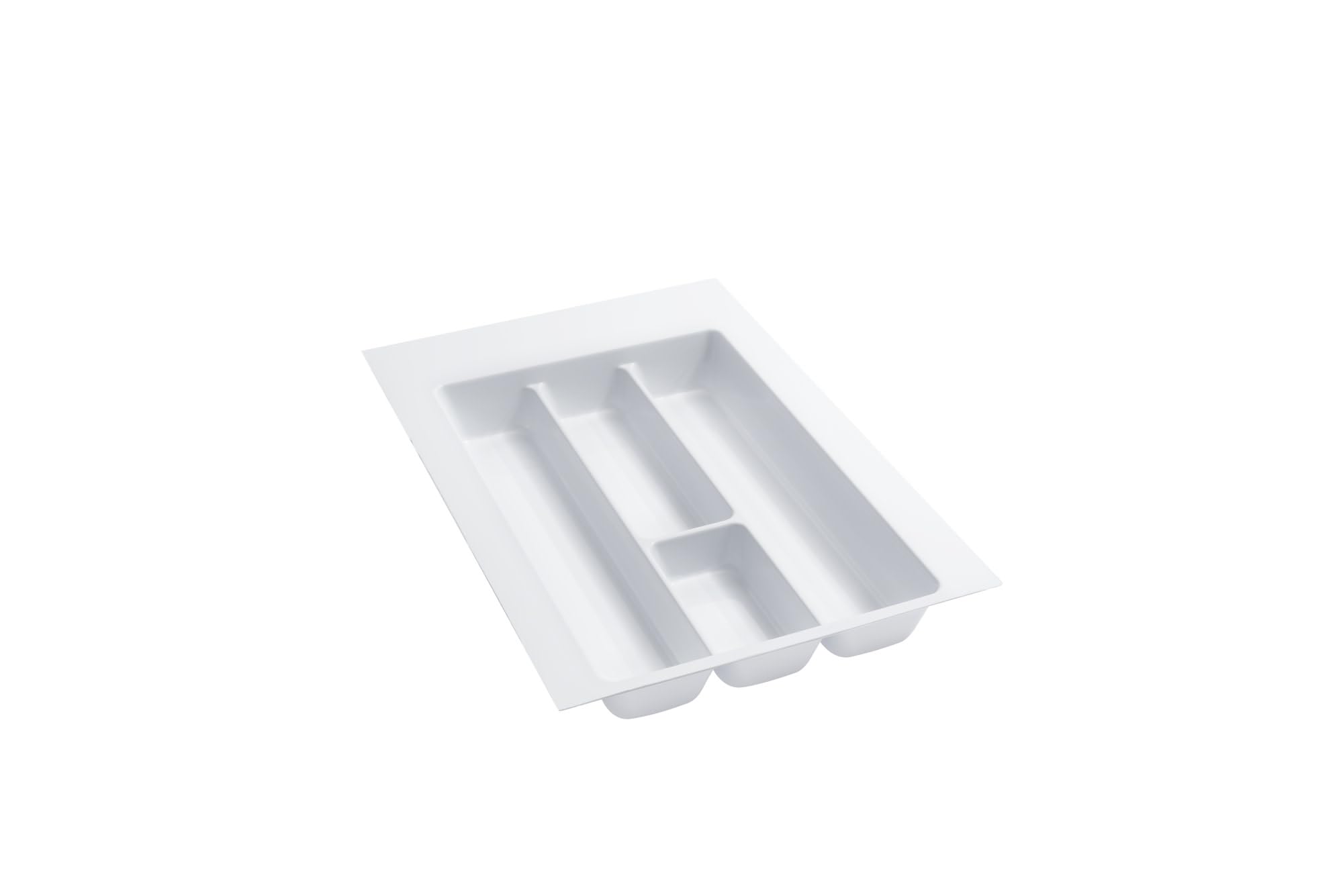 Rev-A-Shelf - GUT-12W-52 - Medium Glossy White Cutlery Tray Drawer Insert