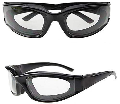 Unisex Tear Proof Cut Onion Goggles, Saftey Glasses For Kitchen, Cooking, Bbq, Cleaning, Cycling; Chopping Eye Protect Tool; Wit