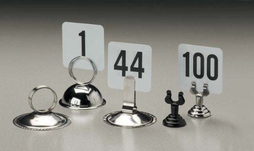 American Metalcraft 2-1/2'' Nickel-Plated Menu & Card Holder