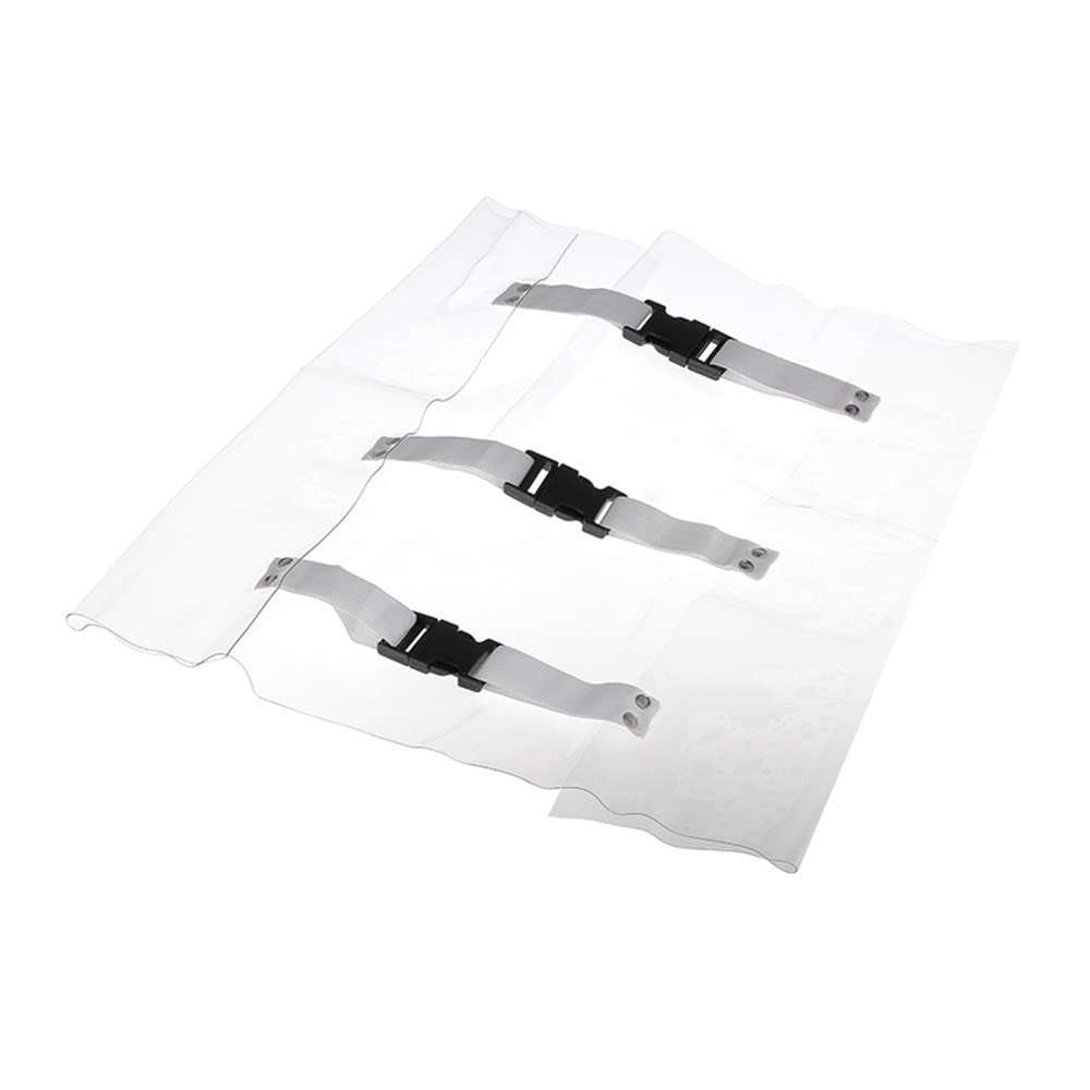 Seefdent Dental Chair Foot Cover Pad, Plastic Washable Clinic Unit Protector, Transparent Dustproof Mat