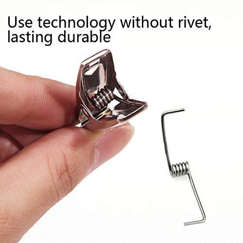 Fommen Towel Clips 40 Pack Metal Clothes Pins,Stainless Steel Clothespin Clips For Drying Socks,Hanging Clips,Heavy Duty Clothes