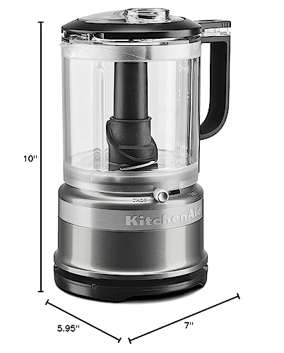 KitchenAid 5 Cup Food Chopper - KFC0516, Contour Silver