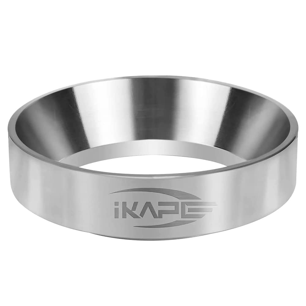 51Mm Espresso Dosing Funnel, Stainless Steel Coffee Dosing Ring Compatible With 51Mm Portafilter Series
