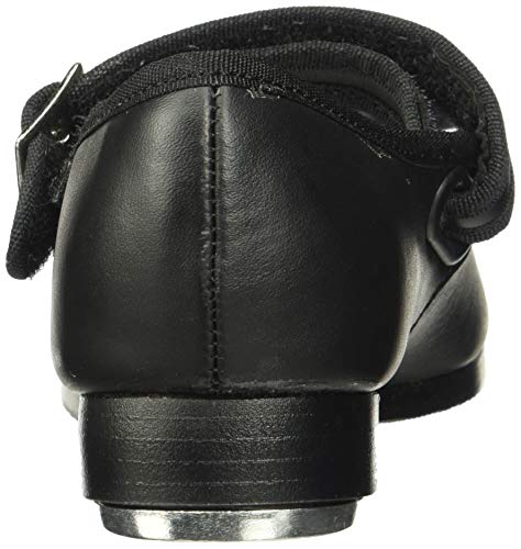 Capezio Girls 3800 Mary Jane Tap Shoe, Black Leather, 11 M Us