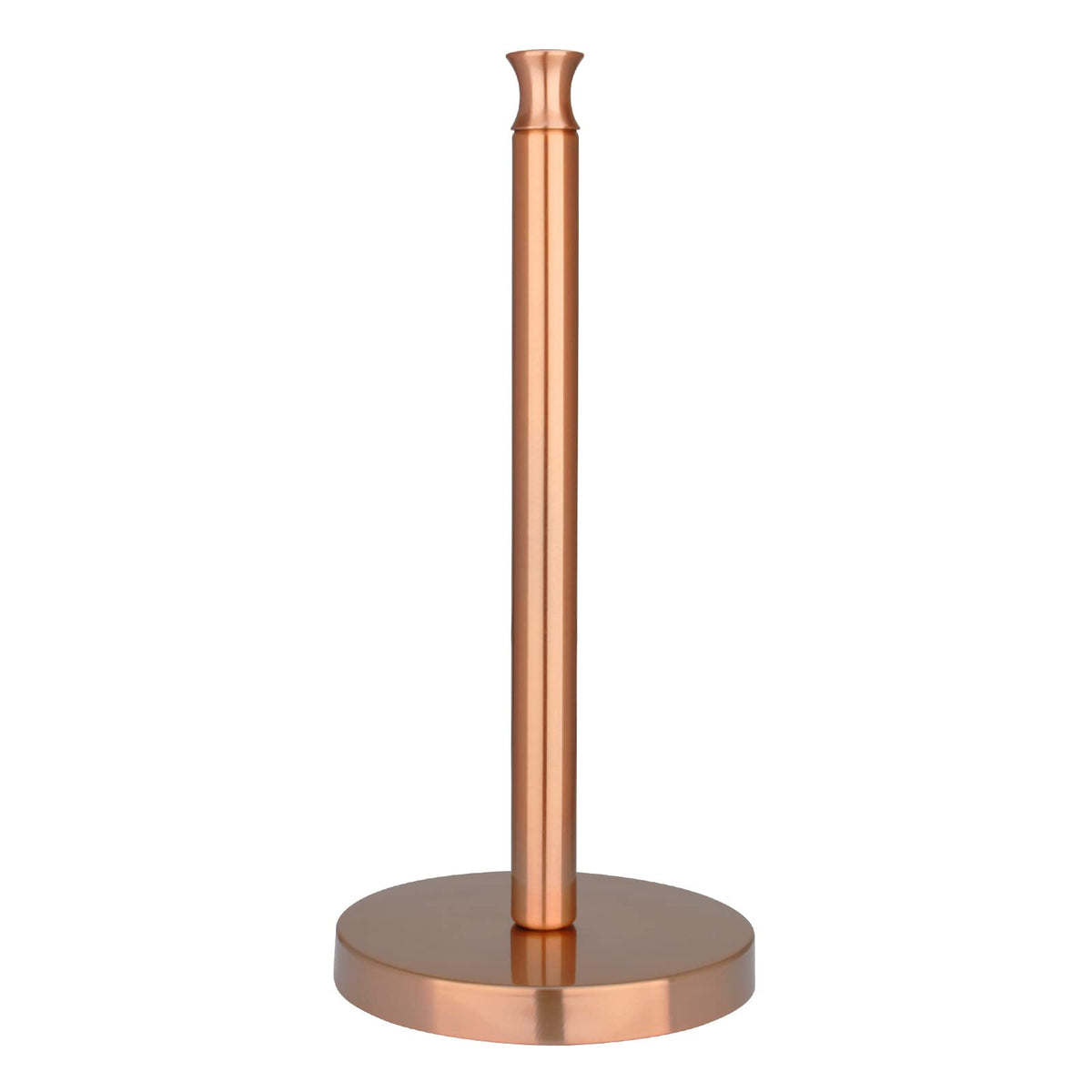 Paper Towel Holder Roll Dispenser Stand For Kitchen Countertop & Dining Room Table (Copper)