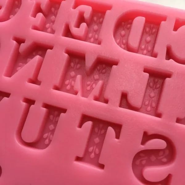 Anyana Mini Letters Alphabet Comma Exclamation Mark Silicone Mold Fondant Mould For Gum Paste Tool Sugar Paste Supplies Birthday