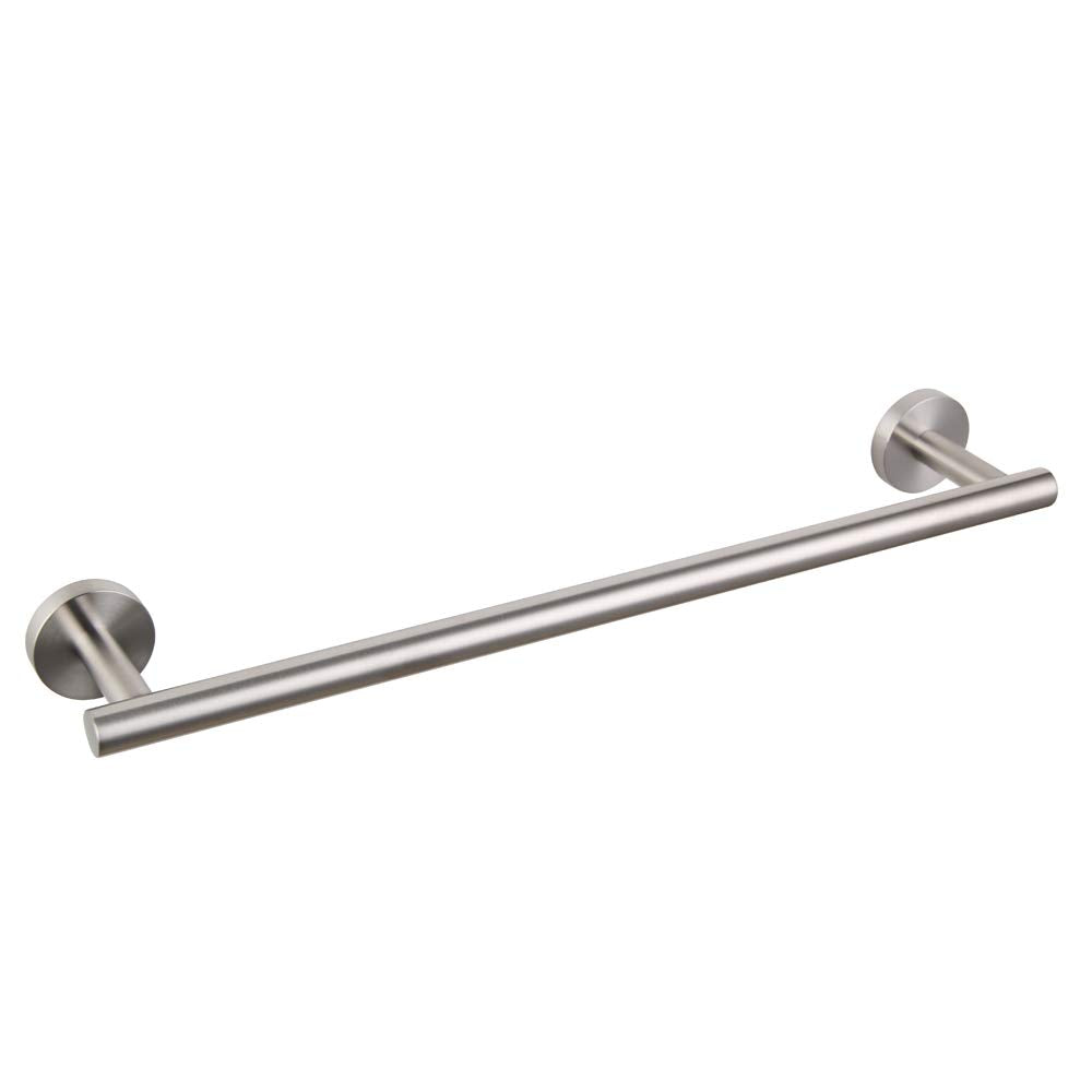Gerzwy Bathroom Towel Bar 18-Inch Brushed Stainless Steel Towel Bar Contemporary Style Wall Mount For Bath Kitchen Ag1101C45-Ls