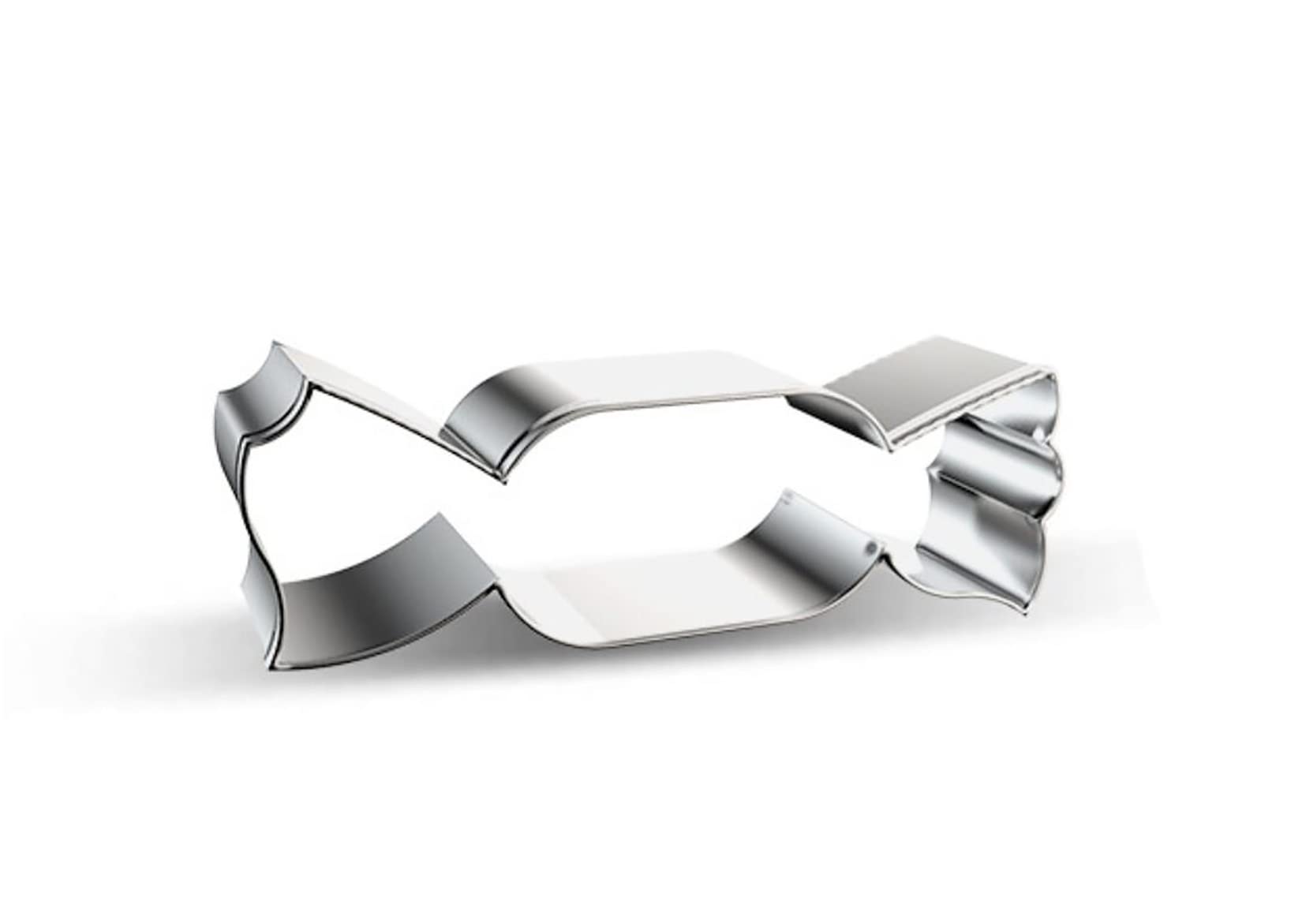 WJSYSHOP Wrapped Candy Shape Cookie Cutter - B