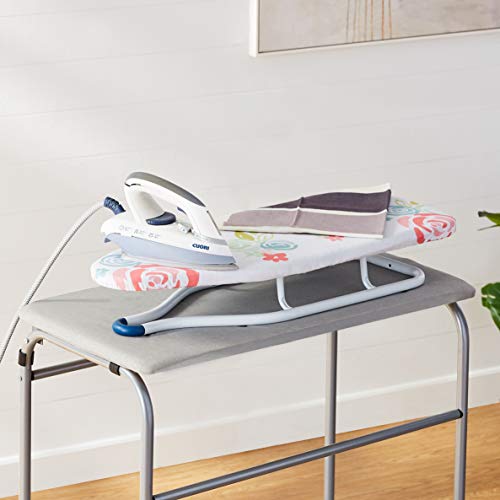 Amazon Basics Ironing Board Tabletop 77x29 cm  White  Single