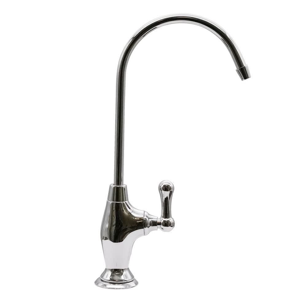 Westbrass D2033-Nl-26 10'' Classic 1-Lever Handle Cold Water Dispenser Faucet, Polished Chrome