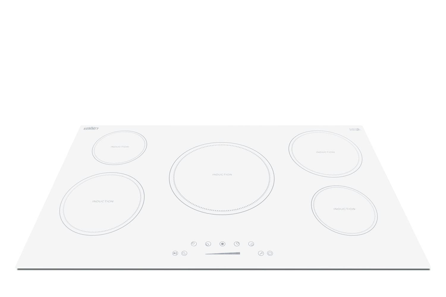 36'' Wide 208-240V 5-Zone Induction Cooktop
