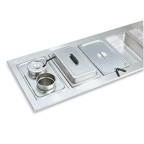 Two Opening S/S Adaptor Plate, 20-3/4'' X 12-3/4''