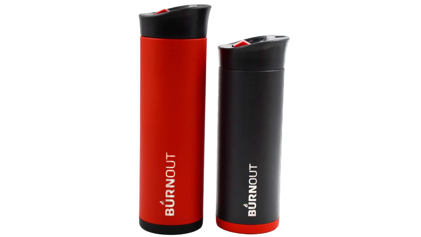 Slide Seal Lid For Burnout Temperature Regulating Insulated Travel Mug - Fits 12 Oz. And 16 Oz. Mugs