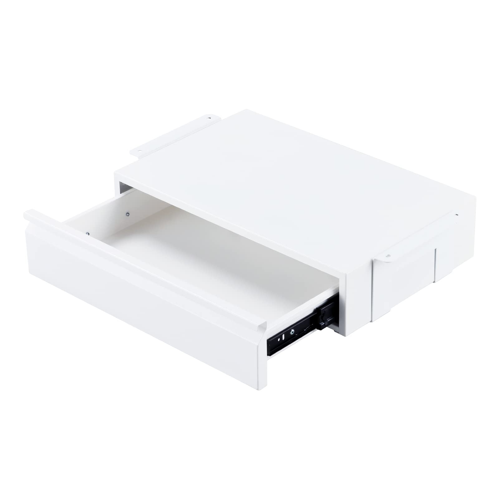 Osteed Under Desk Drawer 18'', Pull-Out Storage Organizer With Large Slide Extension Mounted Under Flat Wooden Table Or Workbenc