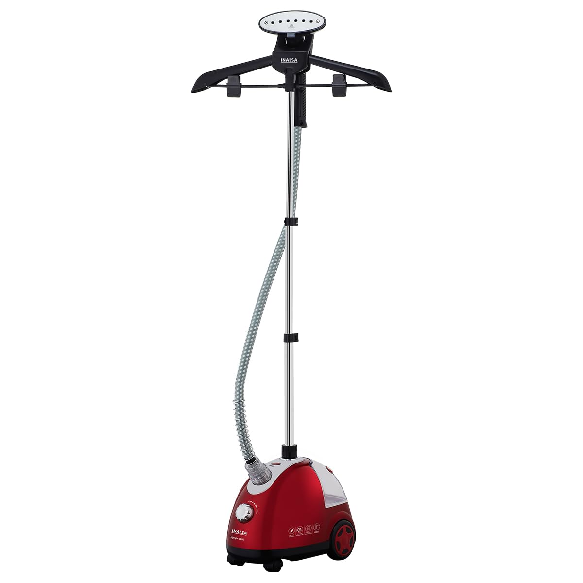 Inalsa Standing Garment Steamer 1900 W Steam Iron For Clothes | Steam Output Up To 28 G/Min | 1.4L Tank | 50 Min Continuous Stea