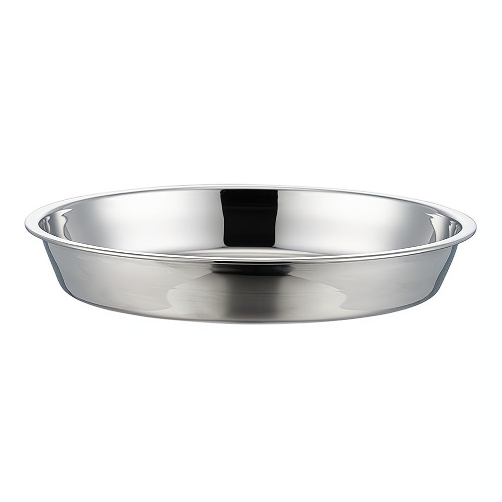 Beenific Deep Dish Pizza Pan,Stainless Steel Pizza Tray Oven Pan,Pie Pan Grill Pan Baking Pan10-12-14Inch (16X1.95)