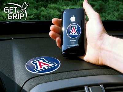 Fan Mats 13039 University of Arizona Wildcats Get-a-Grip Anti-Slip Dashboard Grips 2 Pack