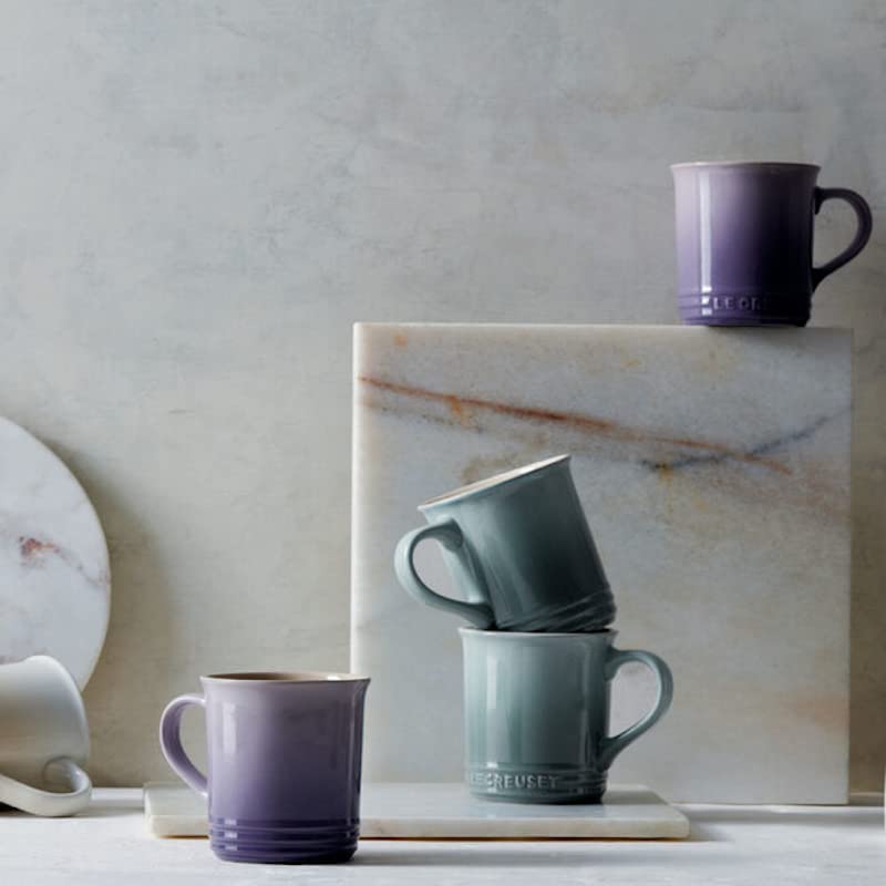 Le Creuset Stoneware Vancouver Mug, 14 Oz., Sea Salt