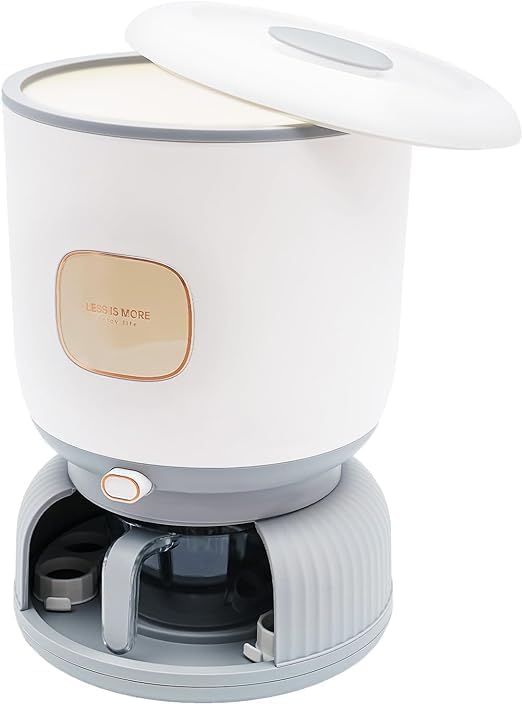 Waqif Egg Holder Rice Dispenser, Kitchen Rice Storage Box, Grain Dispenser Grain MoistureProof Sealed Box Grain Food Storage Bo