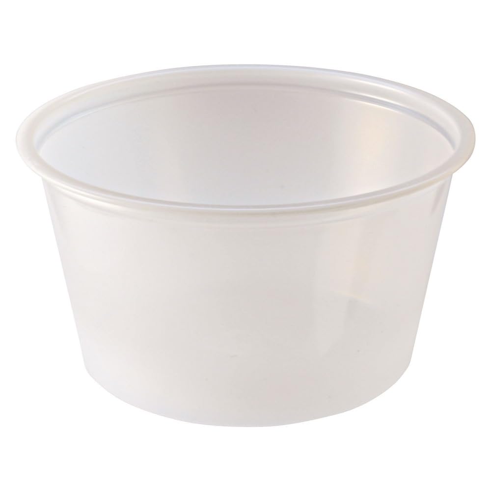 Fabri-Kal Portion Cups, 2 Oz, Clear, 250 Sleeves, 10 Sleeves/carton