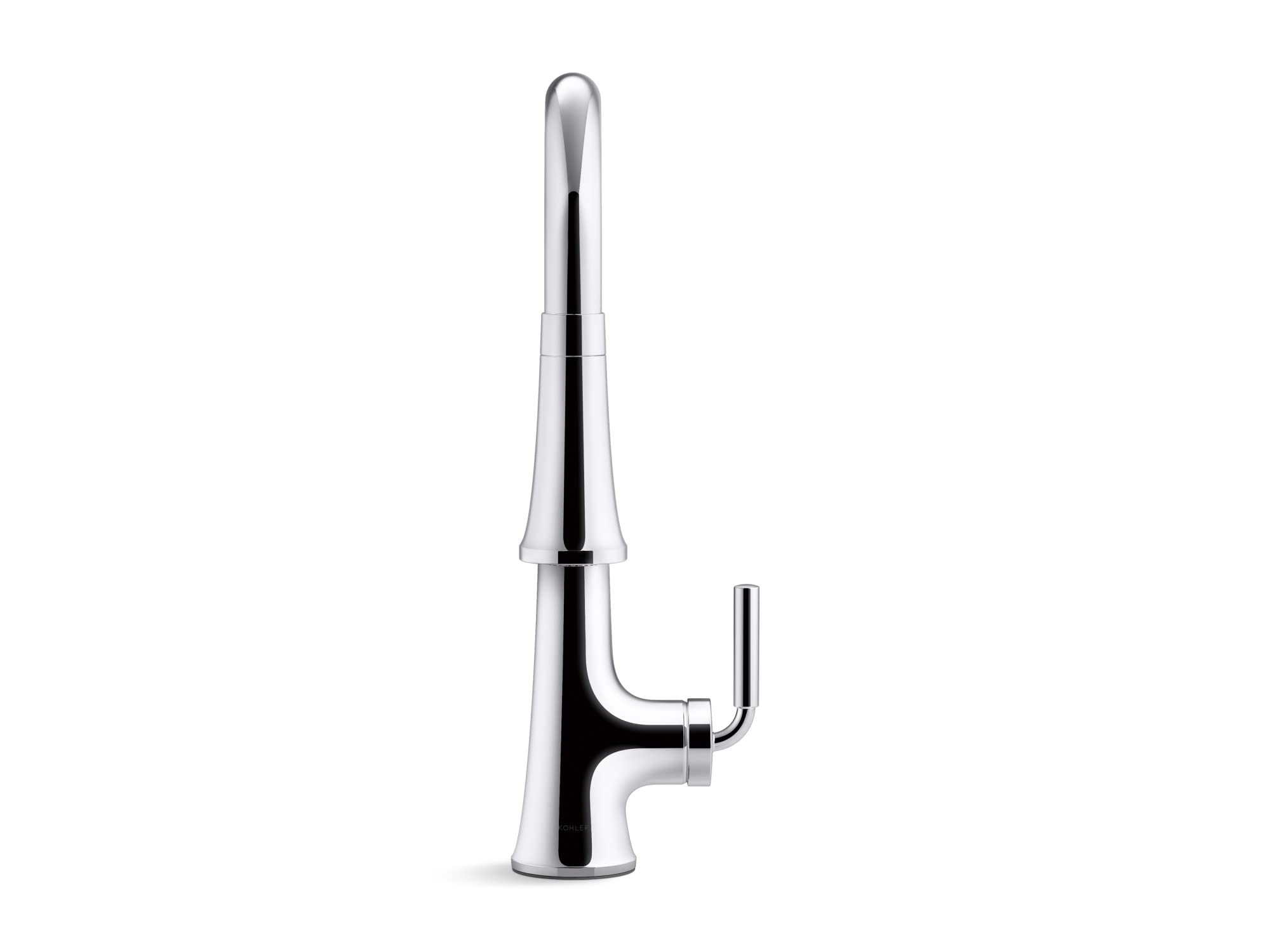 Kohler 23764-Cp Tone Pull Down Kitchen Faucet, Kitchen Sink Faucets With Pull Down Sprayer, Polished Chrome