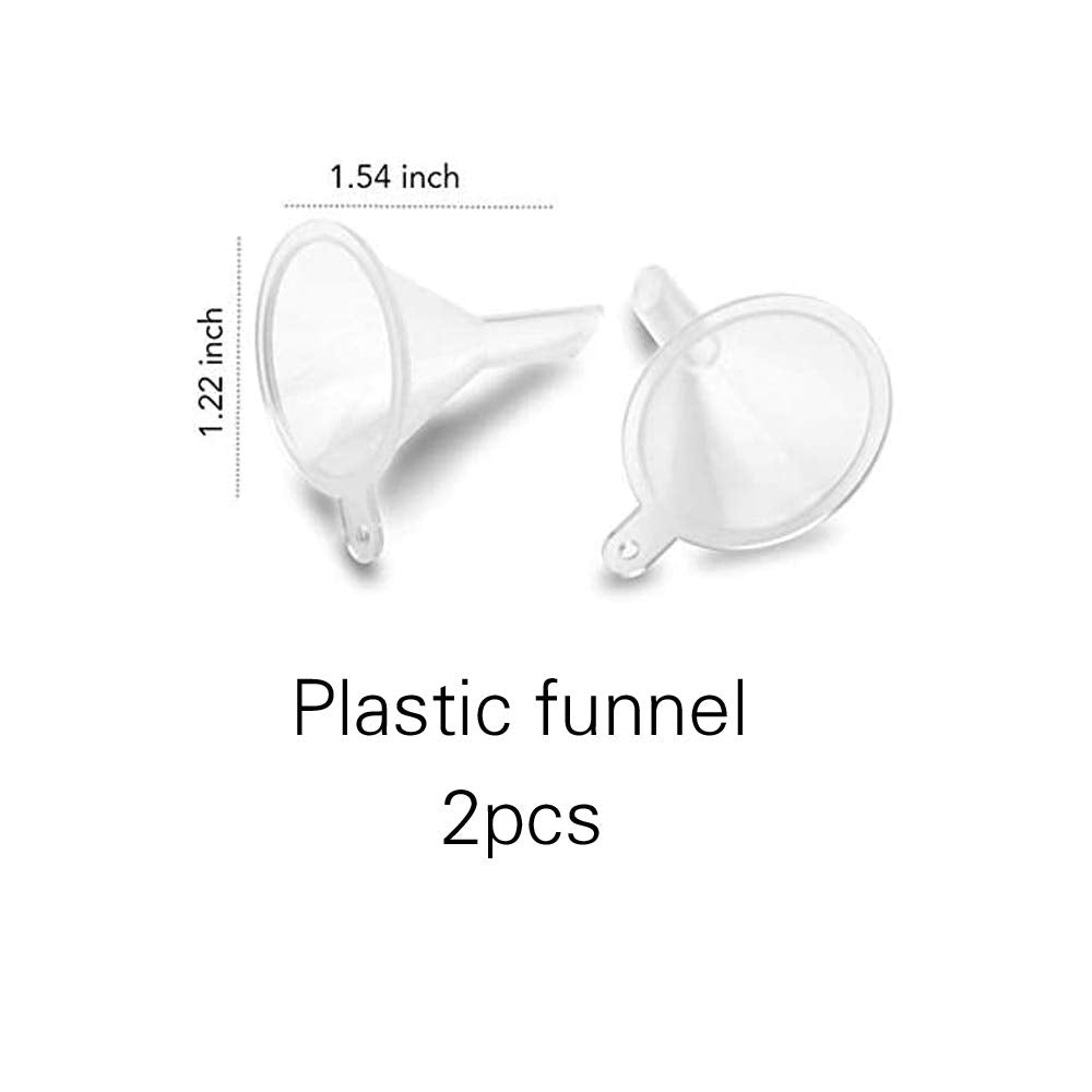 Enslz 100ml 3.4 oz Refillable Spray Perfume Bottles large cosmetic Fine Mist Atomizer Empty Portabe Clear Glass Essential Oil Container for Travel