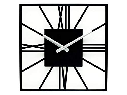 Lasaani Roman0039 Square Shape Designer Acp Waterproof Wall Clock For Living Room | Clock For Bedroom | Clock For Gift