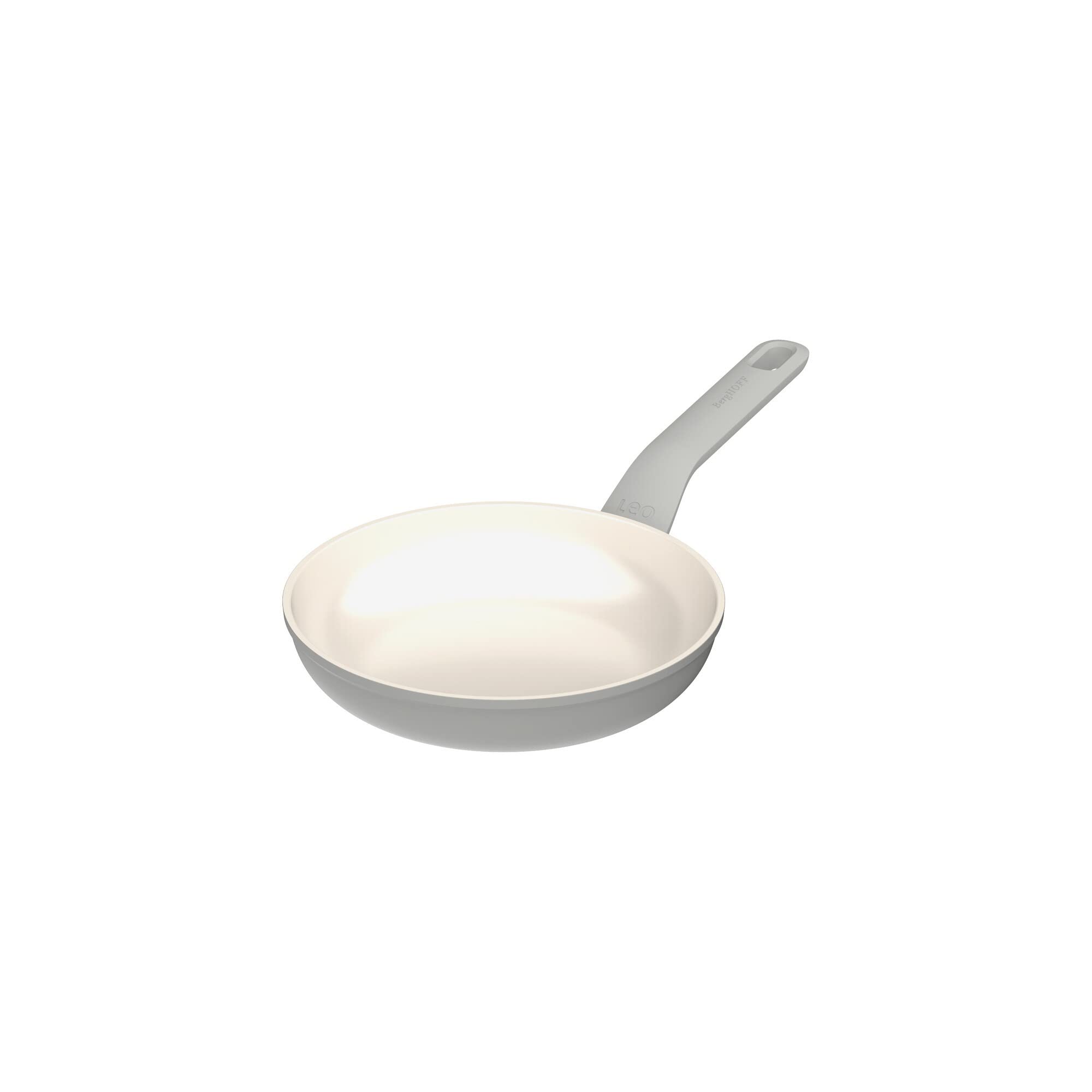 Berghoff Balance Non-stick Ceramic Frying Pan/Skillet 8, Recycled Aluminum, Non-toxic Coating, Stay-cool Handle, Induction Pan, 