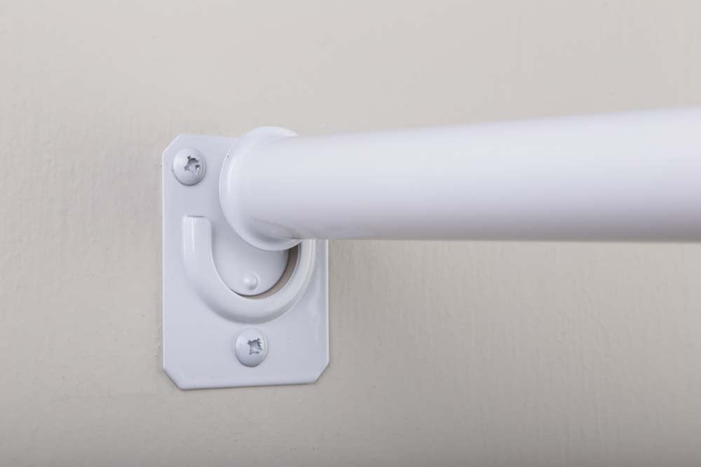 Closet Pro Cd-0024-30/48Wt Heavy Duty Adjustable Rod, 30 By 48-Inch, White