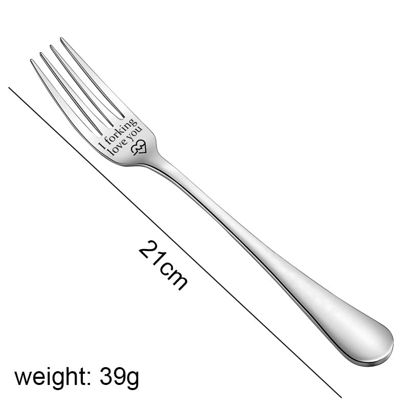 I Forking Love You Fork Gifts For Him Her Couples Gifts For Boyfriend Girlfriend Funny Anniversary Christmas Gift For Husband Wi