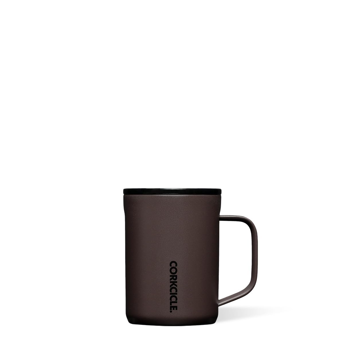 Corkcicle Coffee Mug 16 oz Triple Insulated with Handle, Cacao