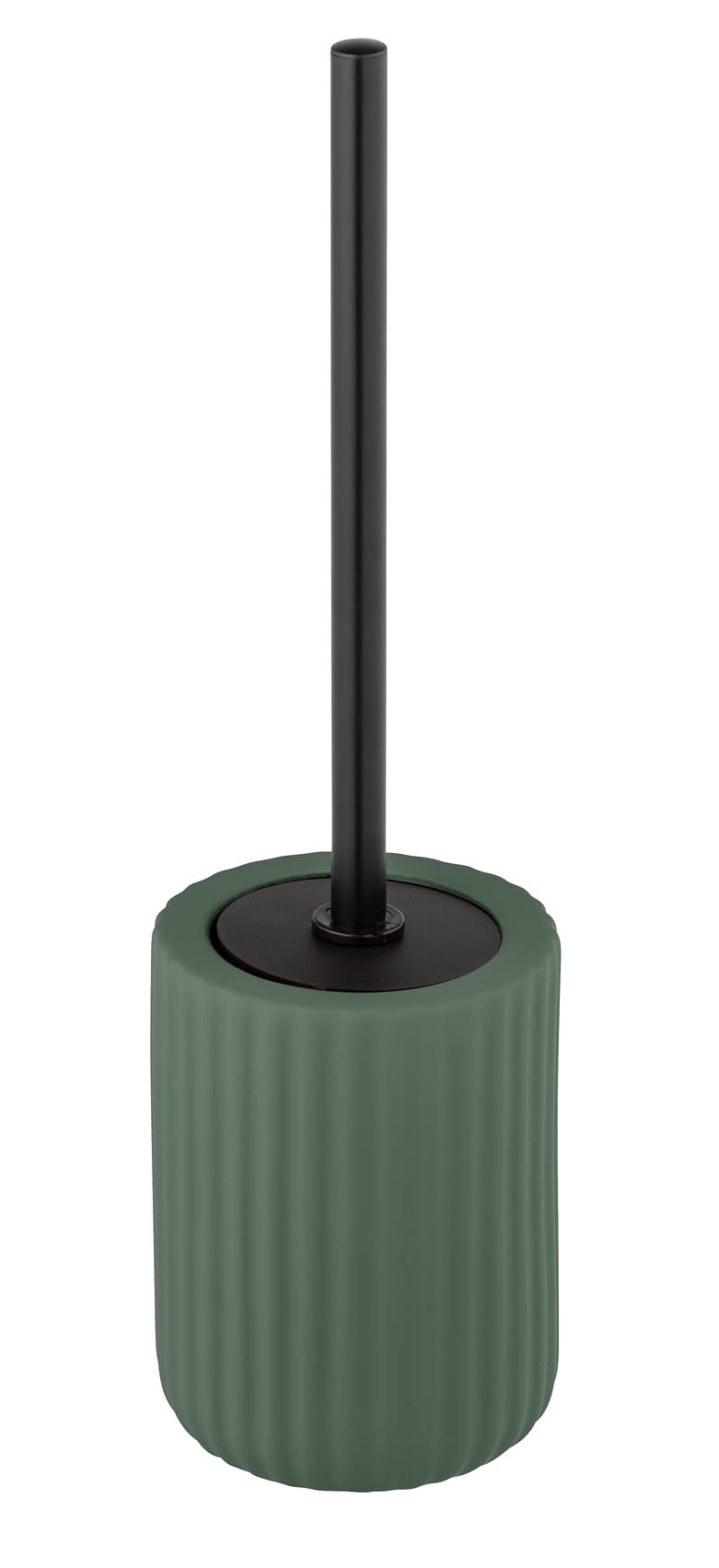 Wenko Belluno Green Ceramic Toilet Brush Holder, 11,5 X 42 X 11,5 Cm