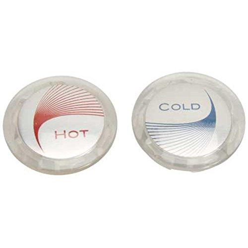 Pfister 9417830 Hot/Cold Button G135 Kitchen Faucet, Red/Blue