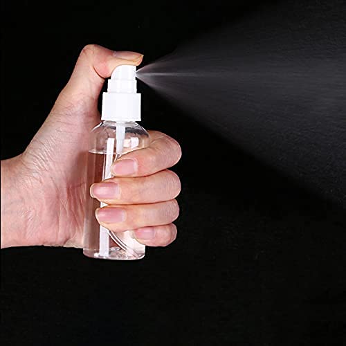 Spray Bottles  30 Pack 30ml 1oz Clear Empty Fine Mist Plastic Mini Travel Bottle Set  Small Refillable Liquid Containers