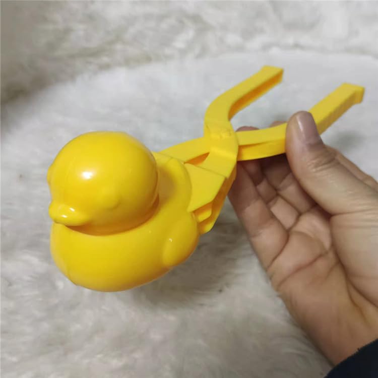 Duck Rice Mold Rice Duck Mold Diy Sushi Molds Animal Rice Tool Rice Molds For Kids Rice Shaper Mold Rice Scoop (2 Pack- Yellow)